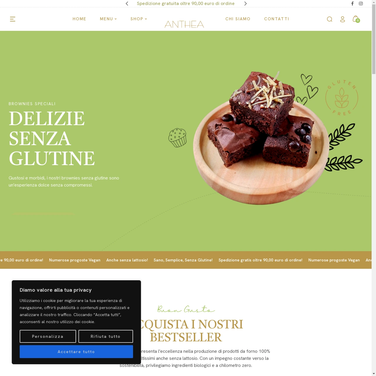 Anthea Bakery: Un Angolo di Paradiso per gli Amanti dei Dolci Senza Glutine